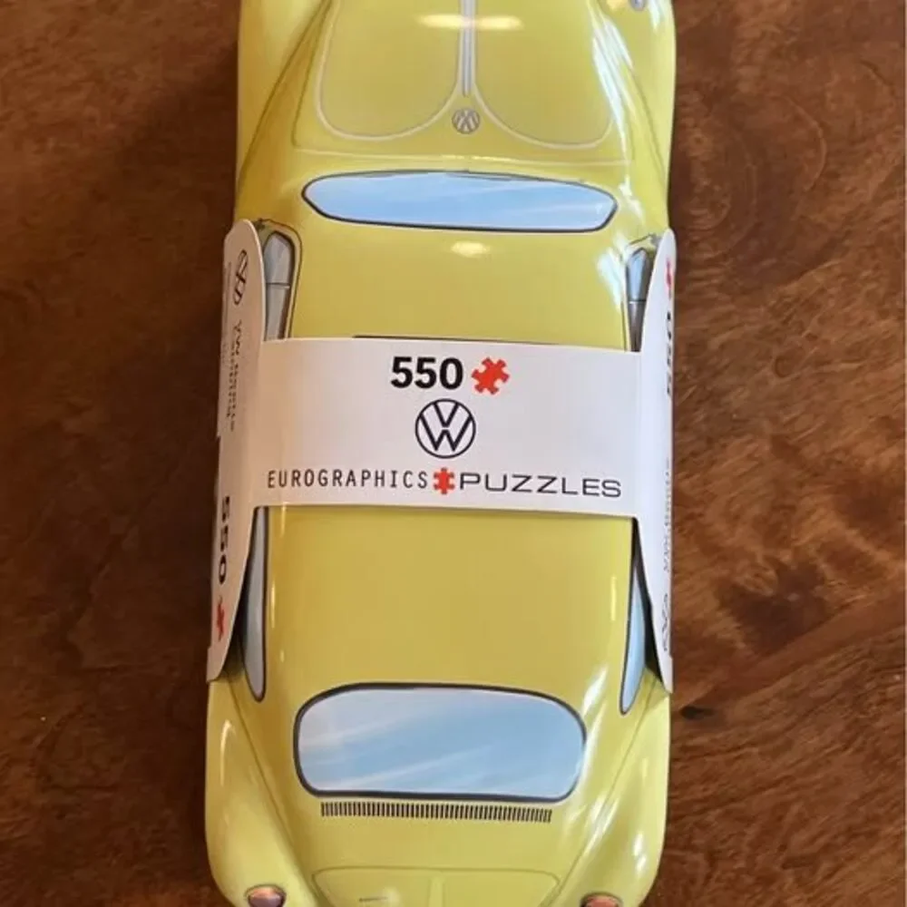 Eurographics VW Beetle Camping 550-Piece Puzzle in Collectible Tin